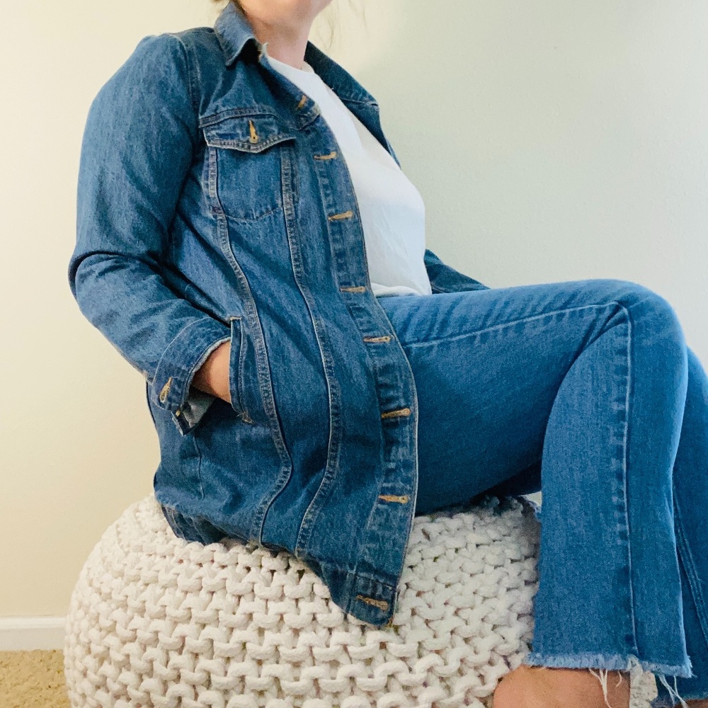 Long Denim Jacket